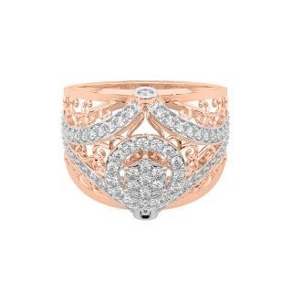 Kira Round Diamond Engagement Ring